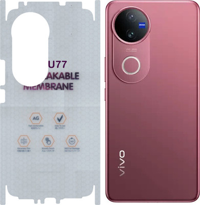 YUVUMCARE Back Screen Guard for vivo V50 5G, Membrane 360 coverage(Pack of 1)