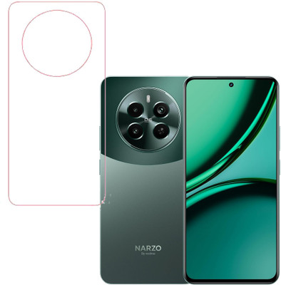 KARTRAY Back Screen Guard for Realme Narzo 70 Pro 5G, Realme 12 Plus 5G, Clear(Pack of 1)