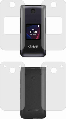 MOBART Back Screen Guard for ALCATEL GO FLIP V (Matte Finish)(Pack of 2)