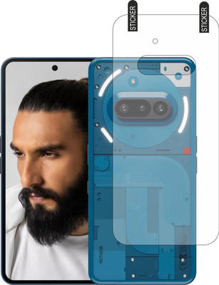 DORADO SHIELD Back Screen Guard for Nothing phone 3a Back guard(Pack of 1)