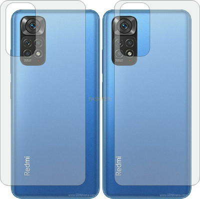 Fasheen Back Screen Guard for XIAOMI MI NOTE 11S (Matte Finish)(Pack of 2)