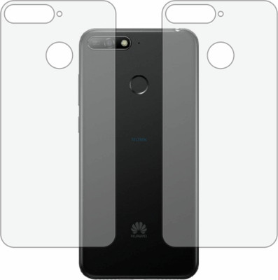 TELTREK Back Screen Guard for HUAWEI Y6 PRIME (2018) (Matte Finish)(Pack of 2)