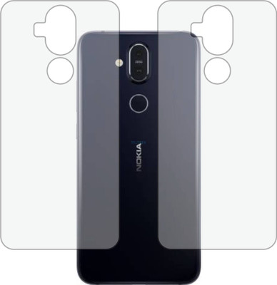 TELTREK Back Screen Guard for NOKIA 8.1 (Matte Finish)(Pack of 2)