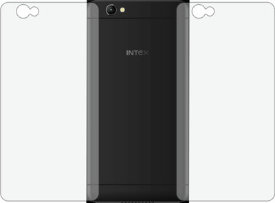 MOBART Back Screen Guard for INTEX AQUA SELFIE (Matte Finish)(Pack of 2)