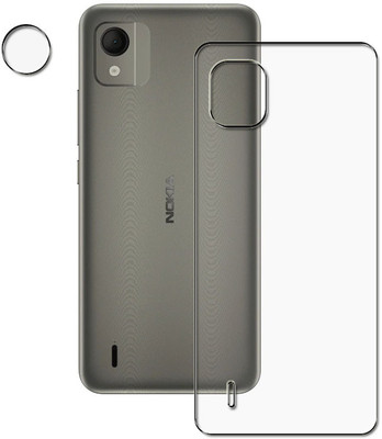 tombik Back Screen Guard for av22-Nokia C110 -back-lens(Pack of 2)