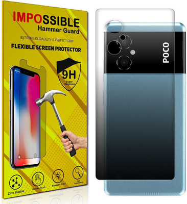 FCS Back Screen Guard for Xiaomi Poco M4 5G Back (Matte)(Pack of 1)