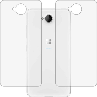TELTREK Back Screen Guard for MICROSOFT LUMIA 650 DUAL SIM (Matte Finish)(Pack of 2)