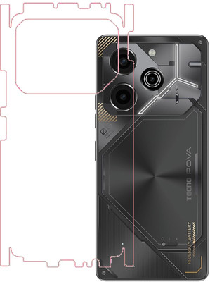 ojucase Back Screen Guard for TECNO POVA 6 PRO(Pack of 1)