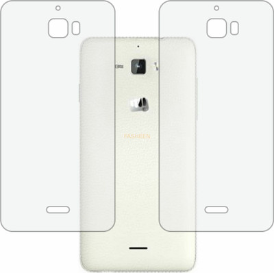 Fasheen Back Screen Guard for MICROMAX CANVAS NITRO A310 (Matte Finish)(Pack of 2)