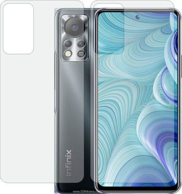 MOBART Back Screen Guard for INFINIX HOT 11S NFC (Matte Finish)(Pack of 2)
