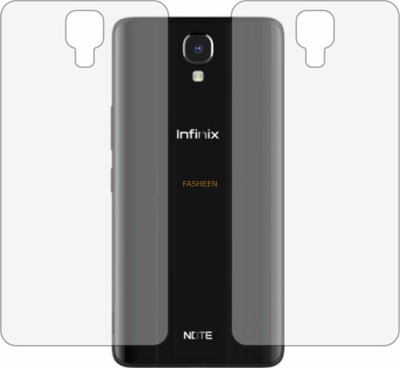 Fasheen Back Screen Guard for INFINIX X572 (NOTE 4) (Matte Finish)(Pack of 2)
