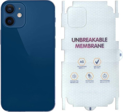 ONCRAVES Back Screen Guard for Apple iPhone 12 mini | Matte Unbreakable Membrane.(Pack of 1)