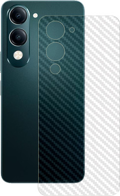 ARBAN Back Screen Guard for vivo Y19 5G BACK CARBON FIBER Screen Protector | Anti-Scratch | Edge to Edge Full Coverage | SCREEN GUARD(Pack of 1)