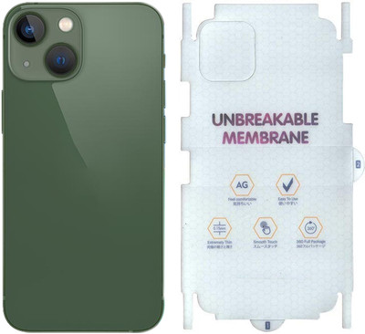 ONCRAVES Back Screen Guard for Apple iPhone 13 Mini | Matte Unbreakable Membrane.(Pack of 1)