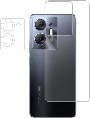 Vatsin Back Screen Guard for Infinix Hot 30 5G, Infinix Hot 30 5G [With Rear Camera Lens Guard](Pack of 2)