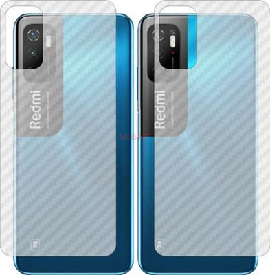 MOBART Back Screen Guard for XIAOMI REDMI NOTE 11 SE (3D Carbon Fiber Finish)(Pack of 2)