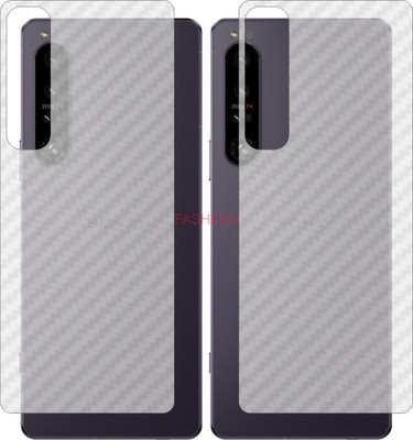 Fasheen Back Screen Guard for SONY XPERIA 1 IV (3D Carbon Fiber Finish)(Pack of 2)