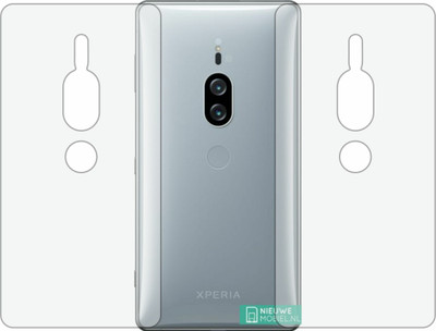 ZINGTEL Back Screen Guard for SONY XPERIA XZ2 (Matte Finish)(Pack of 2)