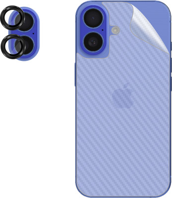 Ten To 11 Back Screen Guard for Apple iPhone 16 Plus, Apple iPhone 16 Plus [Back Carbon Fiber] [Rear Camera Lens Guard](Pack of 2)