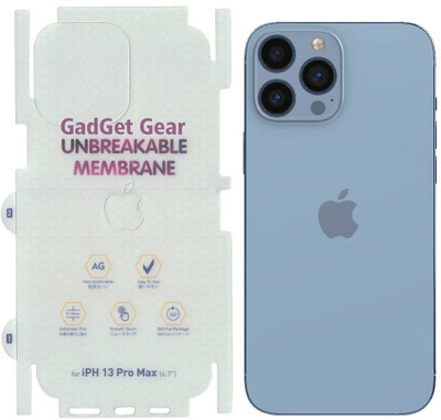 AKSHUD Back Screen Guard for Apple iPhone 13 Pro Max, iPhone 13 Pro Max, (FULL)(Pack of 1)