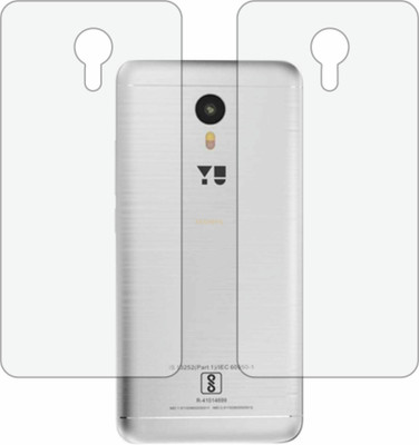 Fasheen Back Screen Guard for MICROMAX YU YUNICORN (Matte Finish)(Pack of 2)
