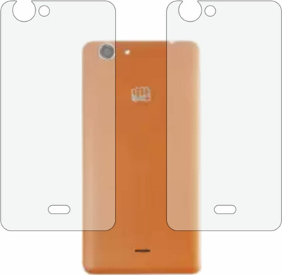 TELTREK Back Screen Guard for MICROMAX E353 (CANVAS MEGA) (Matte Finish)(Pack of 2)
