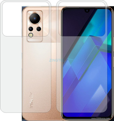 ZINGTEL Back Screen Guard for INFINIX NOTE 12 (Matte Finish)(Pack of 2)