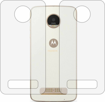 Fasheen Back Screen Guard for MOTOROLA MOTO Z PLAY (Matte Finish)(Pack of 2)