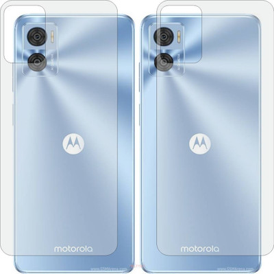 TELTREK Back Screen Guard for MOTO E22 (Matte Finish)(Pack of 2)