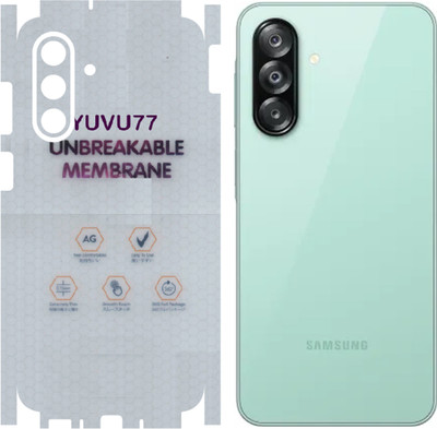 yuvu77 Back Screen Guard for Samsung Galaxy A26 5G, Membrane with 360 coverage(Pack of 1)