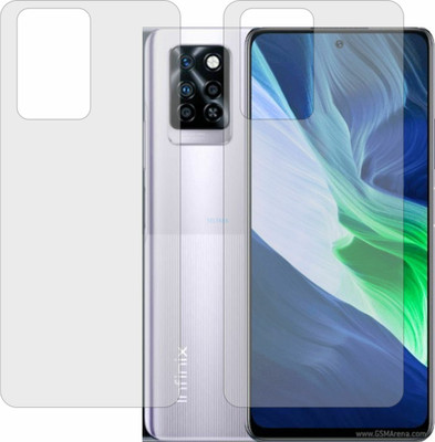 TELTREK Back Screen Guard for INFINIX NOTE 10 PRO (Matte Finish)(Pack of 2)