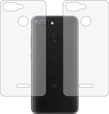 TELTREK Back Screen Guard for MI REDMI 6 (Matte Finish)(Pack of 2)