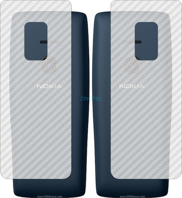 ZINGTEL Back Screen Guard for NOKIA 8210 (3D Carbon Fiber Finish)(Pack of 2)