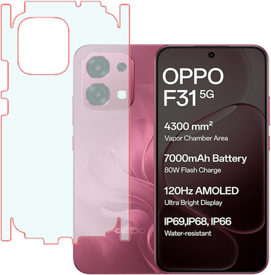 KARTRAY Back Screen Guard for Oppo F31 5G, Back Screen Guard With Matte Finish(Pack of 1)