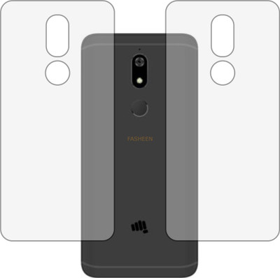Fasheen Back Screen Guard for MICROMAX CANVAS INFINITY PRO (Matte Finish)(Pack of 2)