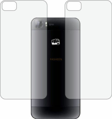 Fasheen Back Screen Guard for MICROMAX A096 (CANVAS FIRE 3) (Matte Finish)(Pack of 2)
