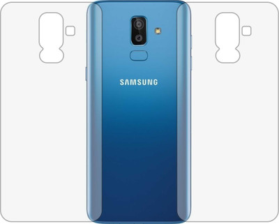 TELTREK Back Screen Guard for SAMSUNG GALAXY J8 PLUS (Matte Finish)(Pack of 2)