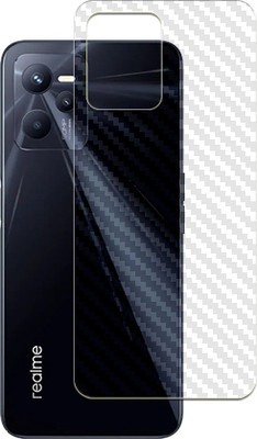 MUTAALI Back Screen Guard for Realme C35 Back Carbon Fiber Skin(Pack of 1)