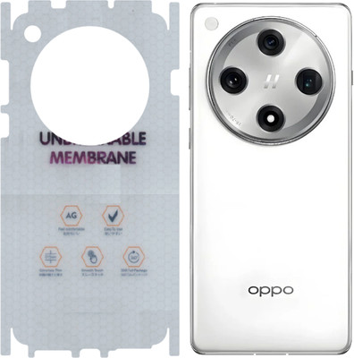 YUVUMCARE Back Screen Guard for Oppo Find X8 Pro 5G, Membrane 360 coverage, unbreakable membrane(Pack of 1)