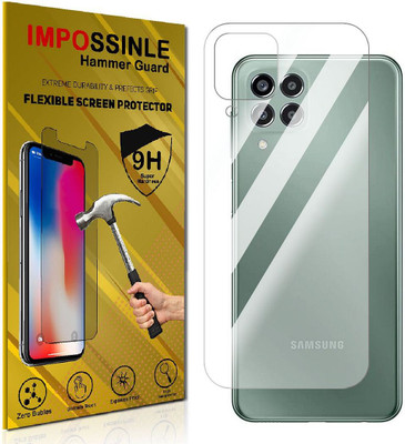FCS Back Screen Guard for Samsung Galaxy M33 Back (Glossy)(Pack of 1)