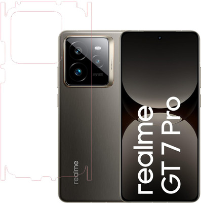 VAYUVAULT Back Screen Guard for realme GT 7 Pro, Clear with side(Pack of 1)