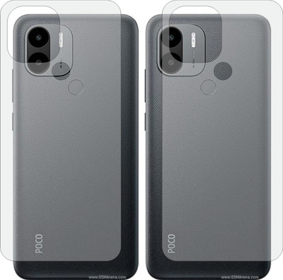 ZINGTEL Back Screen Guard for XIAOMI POCO C51 2302EPCC4I (Matte Finish)(Pack of 2)