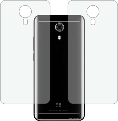 Fasheen Back Screen Guard for MICROMAX YU YUREKA BLACK (Matte Finish)(Pack of 2)