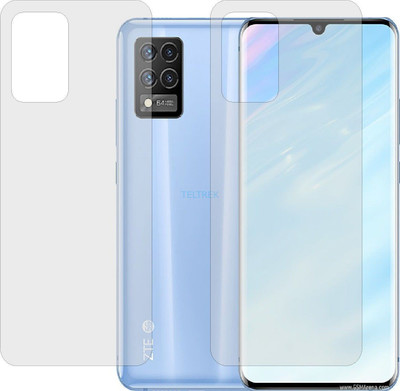 TELTREK Back Screen Guard for ZTE BLADE 20 PRO (Matte Finish)(Pack of 2)