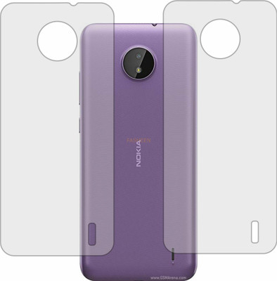 Fasheen Back Screen Guard for NOKIA C10 TA1342 (Matte Finish)(Pack of 2)