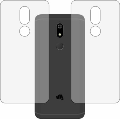 MOBART Back Screen Guard for MICROMAX CANVAS INFINITY PRO (Matte Finish)(Pack of 2)
