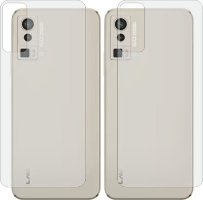 MOBART Back Screen Guard for LAVA BLAZE PRO (Matte Finish)(Pack of 2)