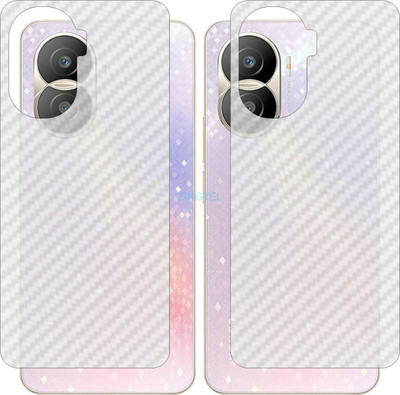 ZINGTEL Back Screen Guard for HONOR X40i DIOAN00 (3D Carbon Fiber Finish)(Pack of 2)