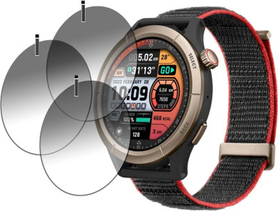 TWUAOP Back Screen Guard for AMAZFIT CHEETAH PRO(Pack of 3)