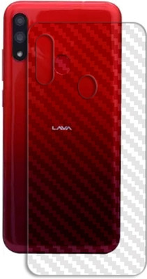 MUTAALI Back Screen Guard for LAVA Z93P Back Carbon Fiber Skin with camera lens(Pack of 1)